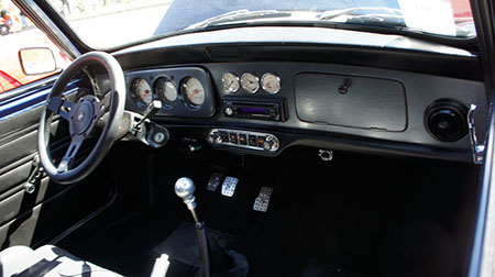 classic mini dashboard