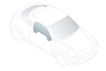Mini Cooper Window Glass Right side OEM Gen2 Coupe & Roadster