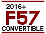 MINI F57 Convertible Parts and Accessories: 2016, 2017, 2018, 2019, 2020, 2021