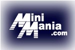 Minimania.com Vinyl Graphic Large White 4.5 X 11mini Cooper