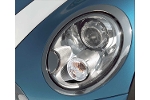 Mini Cooper Headlights Left Bi-Xenon w/White Turn OEM