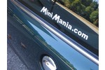 Mini Mania 11 Inch Vinyl Graphic White Mini Cooper & S