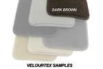 Floor Mat Full Set Carpet Velourtex&trade; Brown Lloyd | Gen3 MINI Cooper &amp; S Hatchback (2014+)