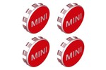 Mini Cooper Center Hub Cap in Red OEM Gen3