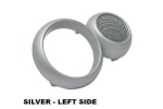 Door Handle/speaker Trim White Silver Left Driver Side - Cooper & S