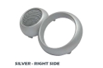 Door Handle/ Speaker Trim Wht Silvr Right - Cooper & S