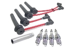 Mini Cooper Spark Plugs & Red Wires Plus Socket