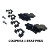 MINI Cooper, Cooper S OEM Rear Brake Pads, Gen2 2011+ R55, R56, R57, R58, R59