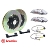 BREMBO GT BIG BRAKE KIT SLOTTED SILVER - MINI COOPER AND S