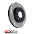 Mini Countryman Brake Rotor Front Right Drilled Slotted R60 R61 Cooper S
