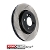 Mini Cooper Brake Rotor Slotted Cryo Front Right Gen2 R55-R59 Cooper S
