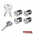 Yakima SKS Lock Cores 4-Pack | Gen3 Fits All MINI Cooper F55 and F56 Hardtop Models