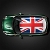 OEM Roof Decal Union Jack for White Roof Gen3 MINI Cooper Cooper S F56 2014+