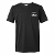 Mini Mens T-shirt In Black With Wordmark Pocket Small