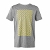 Mini Cooper Mens T-Shirt Signet Grey/Lemon Medium