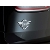 Mini Cooper Rear Wings Emblem Badge OEM Gen3 F54 Clubman 2020+