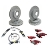 Stage 2 EBC Red Brake Kit Drilled Street MINI Cooper Cooper S R50 R52 R53 from 04/03 Gen1