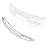 OEM Front Spoiler  Lower Lip for Gen1 MINI Cooper Non-S R50 (2002 up to July 2004)