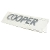 OEM 'Cooper' Rear Exterior Emblem MINI Cooper Non-S R50 R52 Gen1