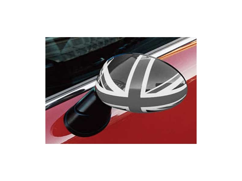 Union Jack Side Mirror Covers Caps Power Fold For Mini Cooper R55 R56 R57 58 R60