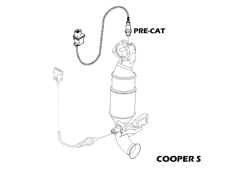 O2 Oxygen Sensor Pre-Cat Value Pine MINI Cooper Cooper S R55 R56 R57 R58 R9 R60 R61 Gen2 2011+