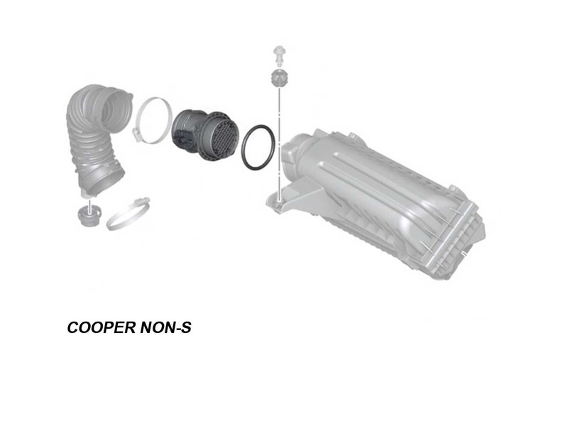 Mini Cooper Mass Air Flow Sensor Maf R55 R56 R57