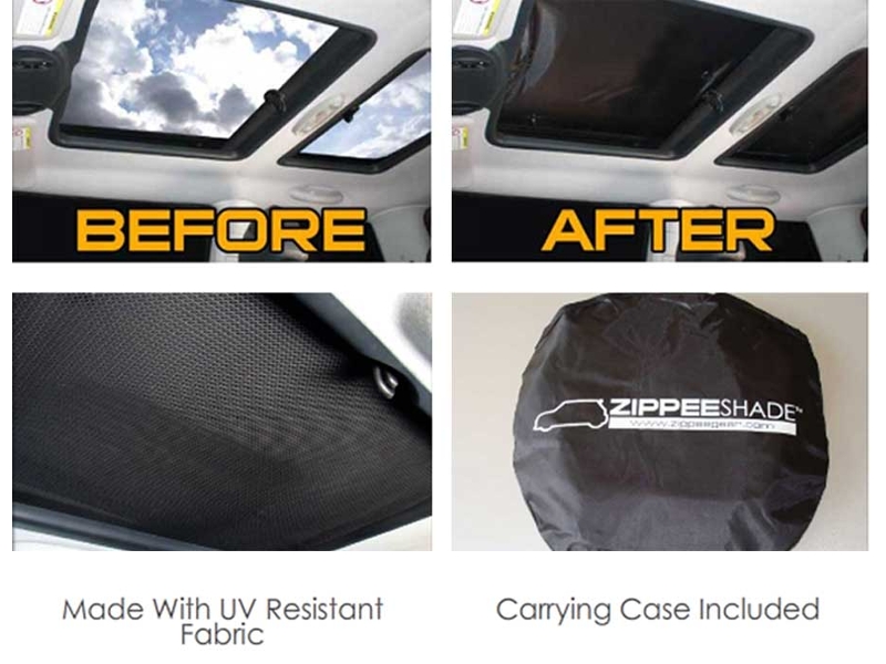 ZippeeShade Collapsible Sunroof Sunshade fits All Gen3 MINI Cooper F54 F55 F56 and F60 models