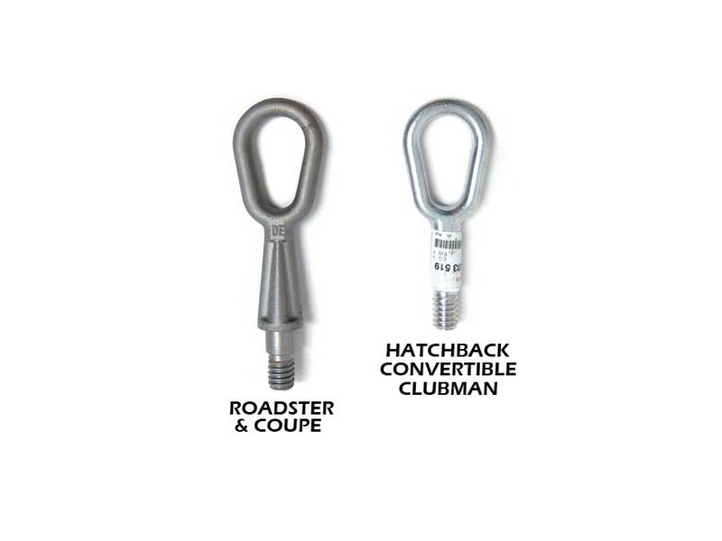 Tow Hook Factory Replacement - R58/59 Mini Cooper & S Coupe & Roadster