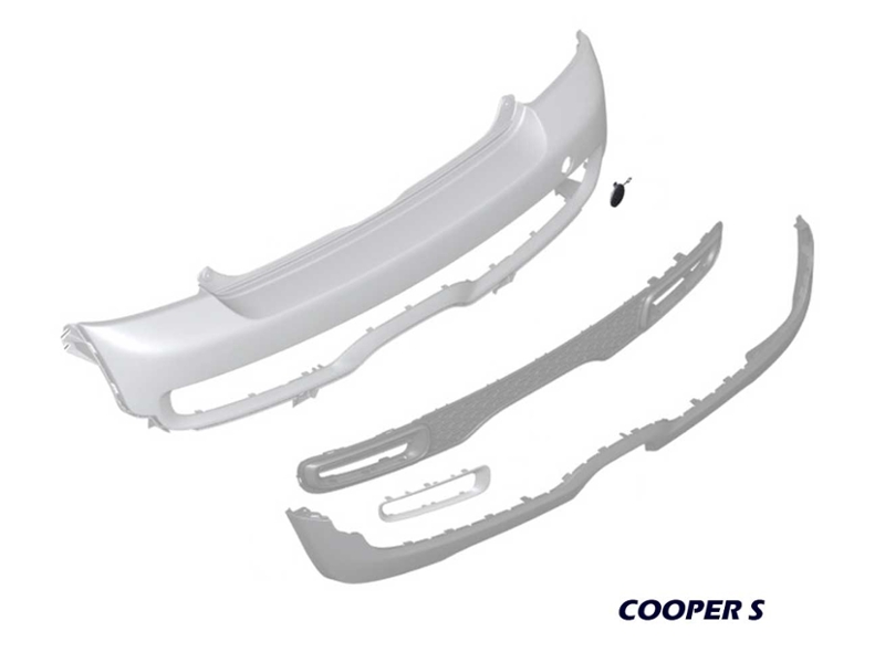 OEM Tow Hook Cover Rear MINI Cooper Cooper S R56 R57 R58 R59 2011 + Gen2