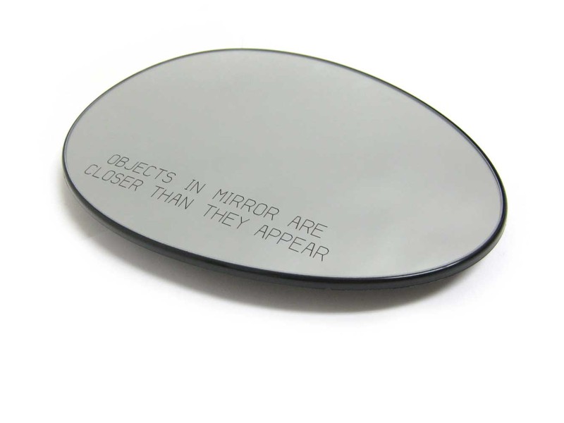 Burco 5331 Convex Passenger Side Replacement Mirror Glass for 2002-2008 MINI COOPER 