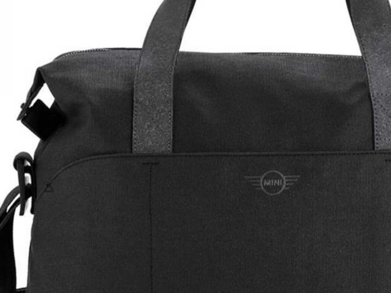Mini Cooper Overnight Bag Material Mix Black/grey