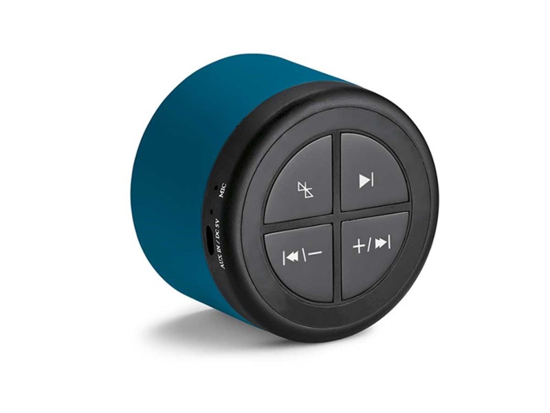 Mini Cooper Bluetooth Speaker In Island Blue & Black