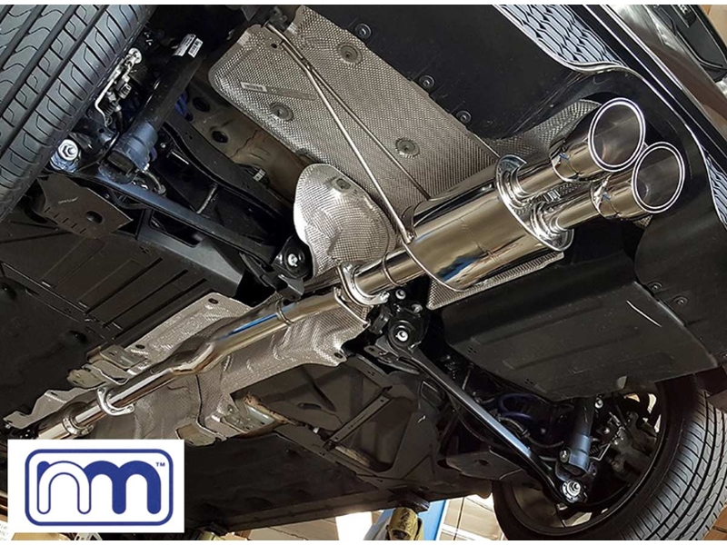 Mini Cooper S Exhaust Nm Cat Back Upgrade Gen3 F55 Hardtop 4-door