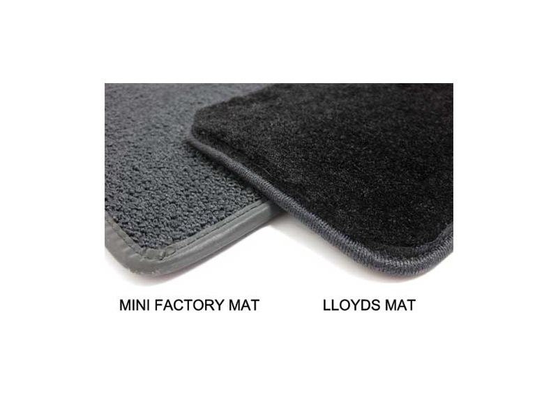 Black Carpet Floor Mats 4-Piece Set | Gen3 F56 Mini Cooper & S Hardtop