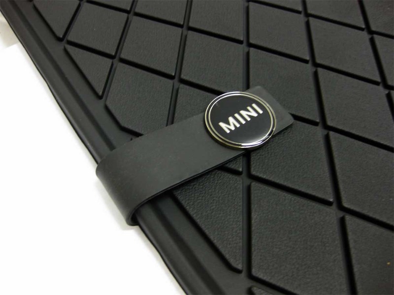 Mini Cooper Floor Mats Rear Essential Black Carpet OEM Gen3 F56
