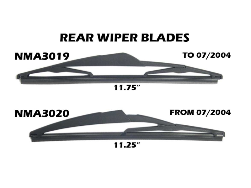 Mini Cooper Wiper Blade Rear Oem R50 R53 Hardtop