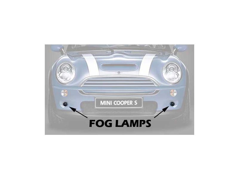 OEM Fog Lamp Light Replacement Left MINI Cooper Cooper S R50 R52 R53