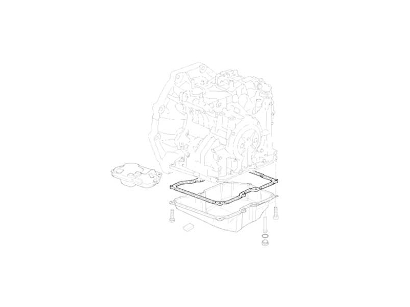 OEM Automatic Transmission Oil Pan Gasket MINI Cooper S R52 R53 Gen1