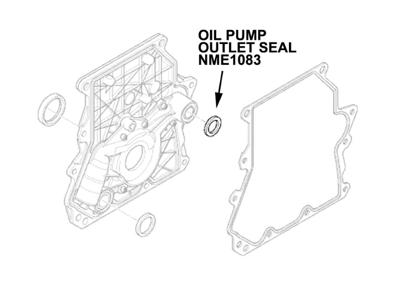 Oil Pump Outlet Seal Oem - R50/52/53 Mini Cooper S