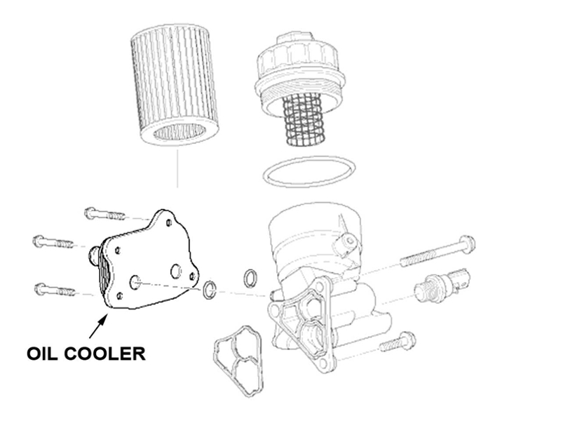 Mini Cooper Oil Cooler Heat Exchanger OEM Gen1 R52 R53