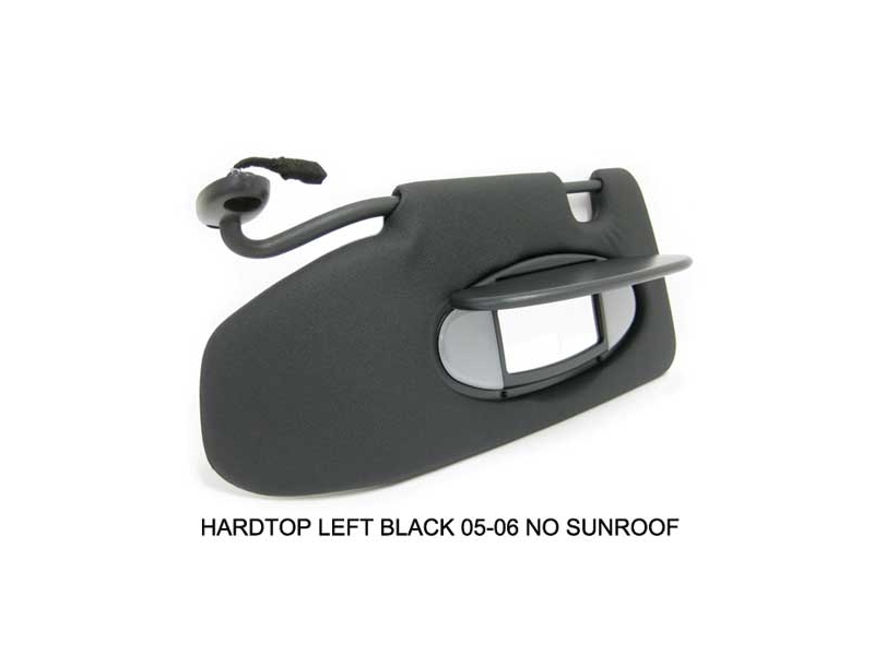 OEM Front Sun Visor Left Panther Black w/Sunroof MINI Cooper Cooper S R50 R53 05-06 Gen1