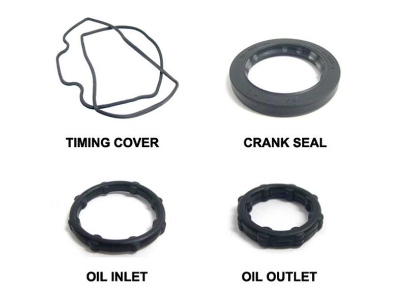 For 2002-2008 Mini Cooper Timing Cover Gasket Set Victor Reinz 33316ZX 2004 2003