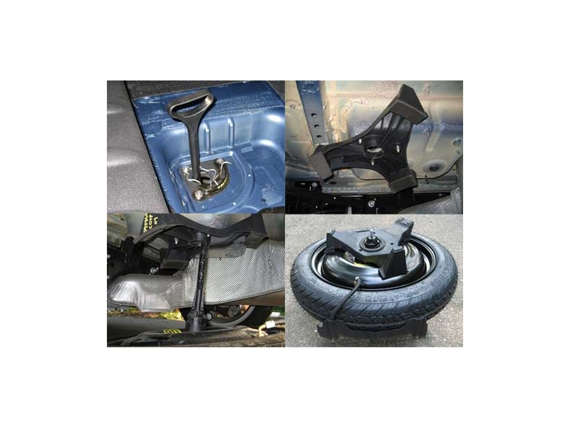 *BMW MINI Cooper One R50 R52 R56 R58 Interior Rear Body Spare Wheel Spring